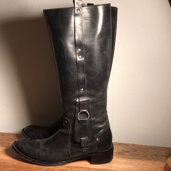 Charlie 1 Horse Shoes Charlie Horse By Lucchese Riding Boots Black Poshmark